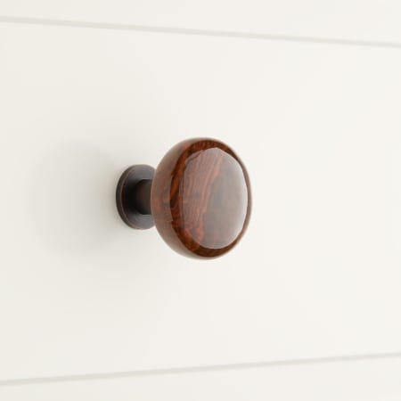 A large image of the Signature Hardware 913814-1.25 Oil Rubbed Bronze
