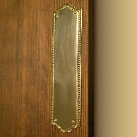 A large image of the Signature Hardware 913847 Polished Brass