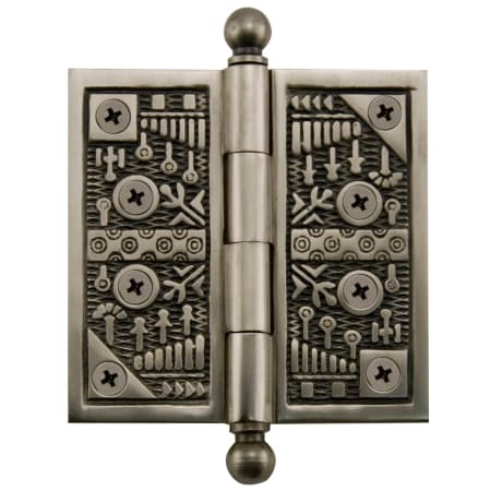A large image of the Signature Hardware 914869-3.5 Antique Pewter