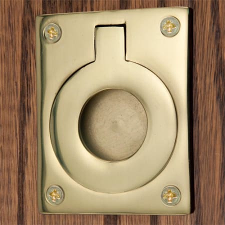 A large image of the Signature Hardware 916138-218 Polished Brass
