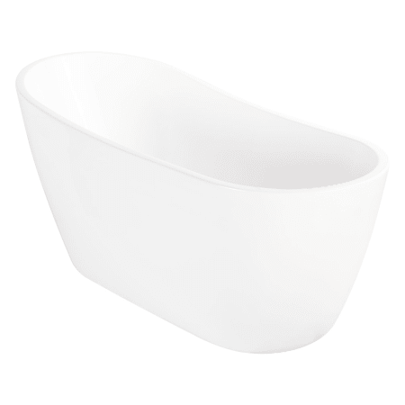 Signature Hardware 320657 White Sheba 60" Free Standing Acrylic Soaking