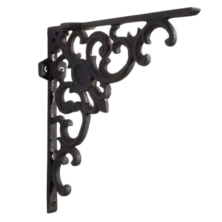 A large image of the Signature Hardware 922220 Black Powder Coat