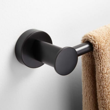 A large image of the Signature Hardware 921716-18 Dark Oil Rubbed Bronze