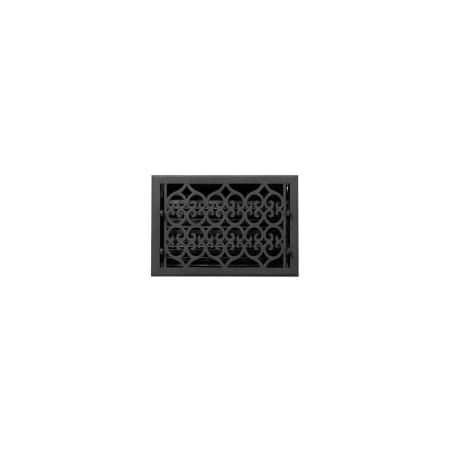 A large image of the Signature Hardware 922043-8-12 Black Powder Coat
