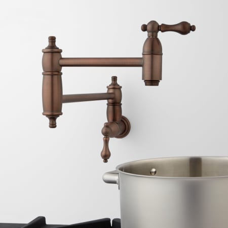 A large image of the Signature Hardware 907294 Oil Rubbed Bronze