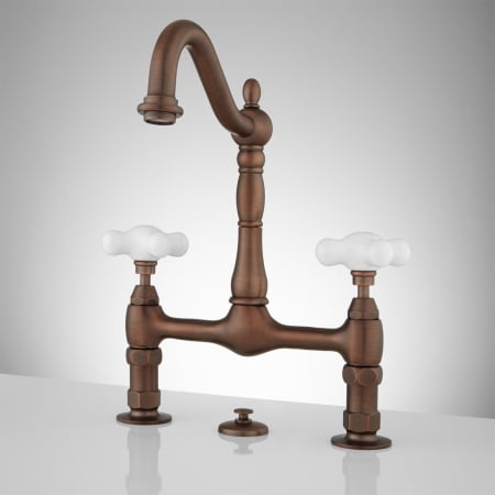 A large image of the Signature Hardware 913187 Oil Rubbed Bronze