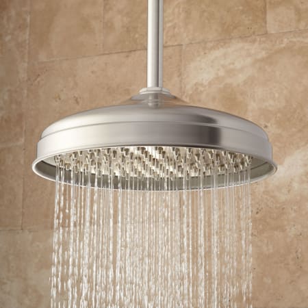 A large image of the Signature Hardware 926493-12-15 Brushed Nickel