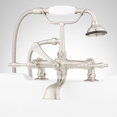 A large image of the Signature Hardware 926864-2 Brushed Nickel