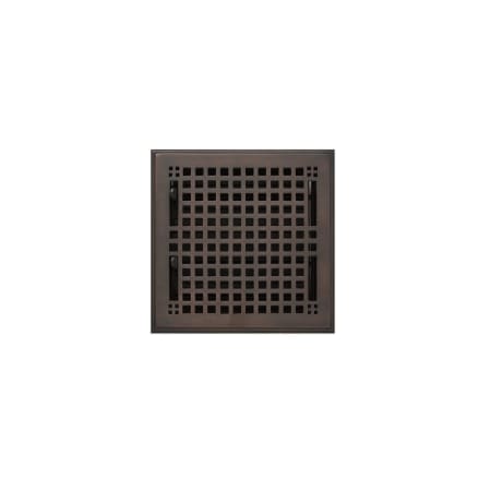 A large image of the Signature Hardware 929150-8-8 Oil Rubbed Bronze