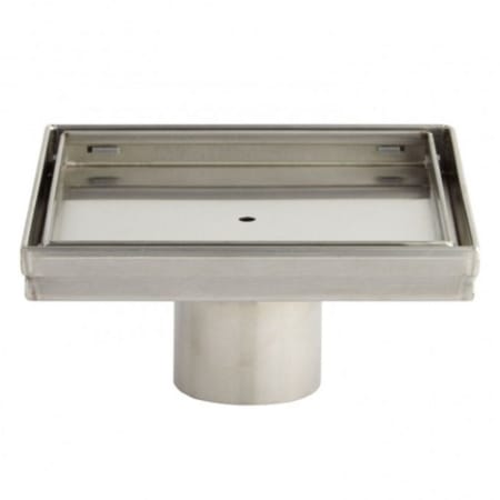 A large image of the Signature Hardware 928029-6-F Brushed Stainless Steel