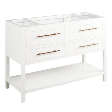 A large image of the Signature Hardware 414643 Bright White