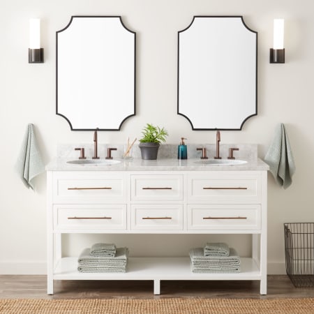 A large image of the Signature Hardware 414649 Bright White
