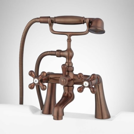 A large image of the Signature Hardware 927727 Oil Rubbed Bronze