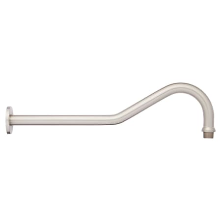 Signature Hardware 420073 Brushed Nickel Victorian 19" Wall Mounted Standard Shower Arm and ...