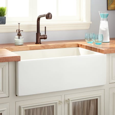 A large image of the Signature Hardware 933882-30 Biscuit