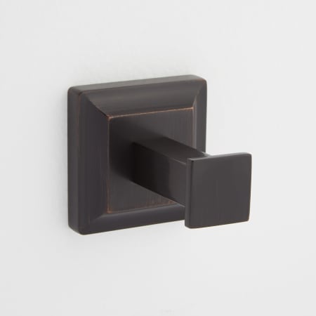 A large image of the Signature Hardware 934557 Dark Oil Rubbed Bronze