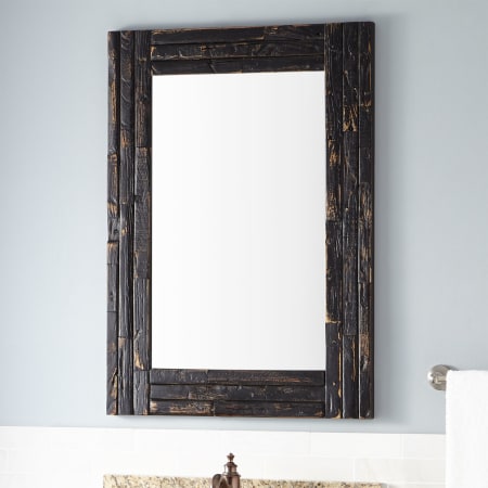 A large image of the Signature Hardware 936490-24-2 Antique Pine