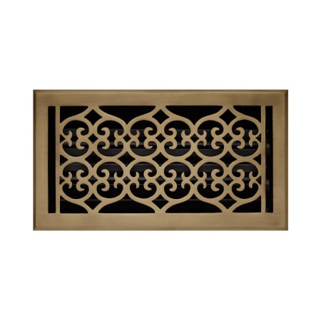 A large image of the Signature Hardware 919319-6-8 Antique Brass