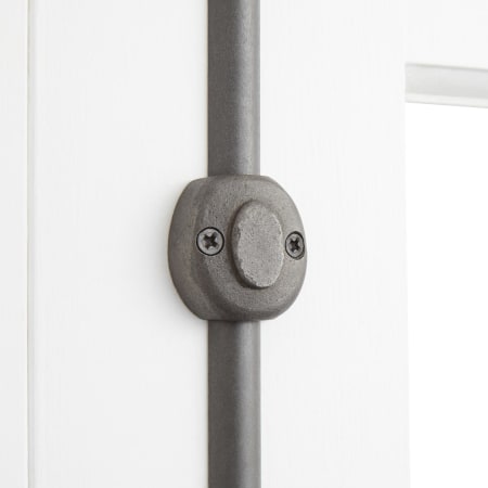 A large image of the Signature Hardware 436112 Signature Hardware-436112-Antique Iron-Guide Detail