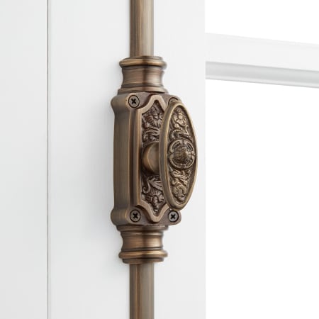 A large image of the Signature Hardware 942111 Antique Brass