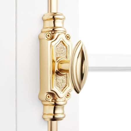 A large image of the Signature Hardware 942151 Polished Brass