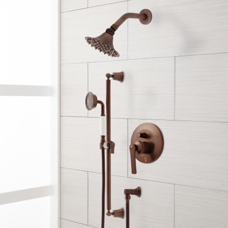 A large image of the Signature Hardware 942308 Oil Rubbed Bronze