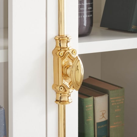 A large image of the Signature Hardware 944578 Polished Brass