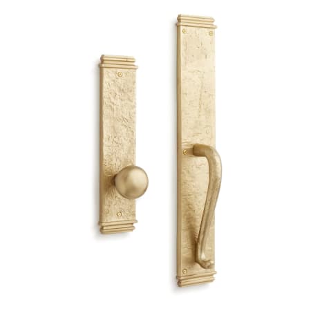 A large image of the Signature Hardware 946279-DM Satin Brass