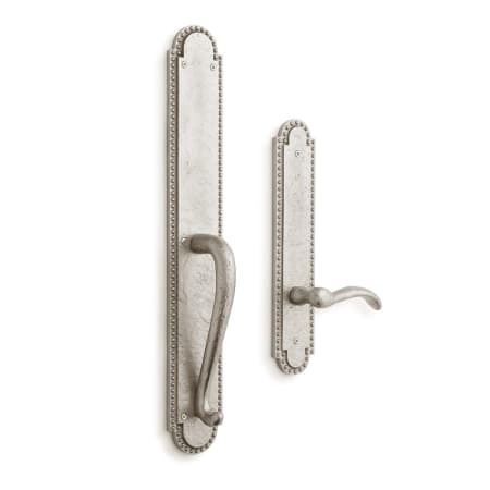 A large image of the Signature Hardware 946283-DM-LH Brushed Nickel