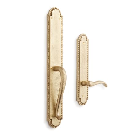 A large image of the Signature Hardware 946283-DM-LH Satin Brass