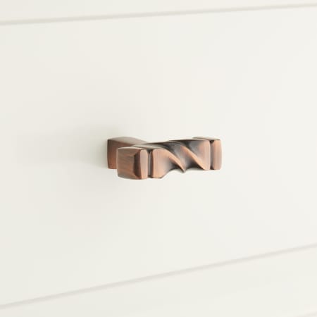 A large image of the Signature Hardware 945970 Antique Copper