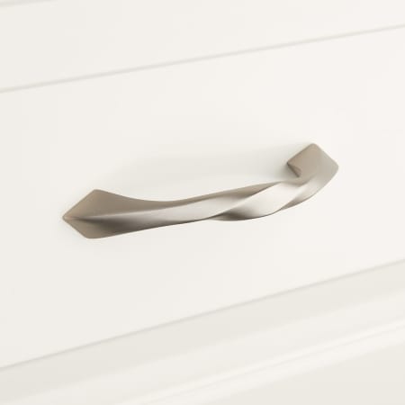 A large image of the Signature Hardware 945971 Satin Nickel