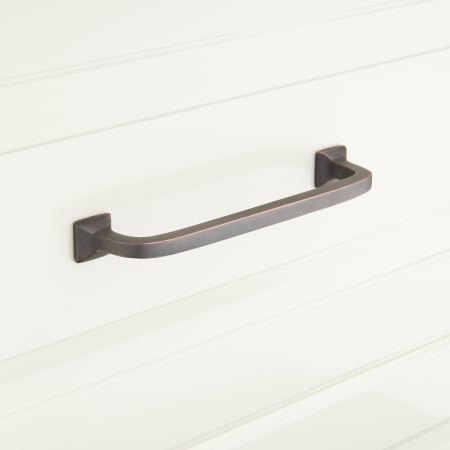A large image of the Signature Hardware 945845-4 Oil Rubbed Bronze