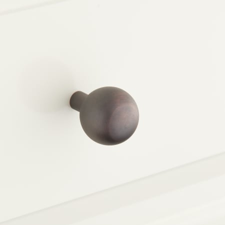 A large image of the Signature Hardware 945854-0.75 Oil Rubbed Bronze