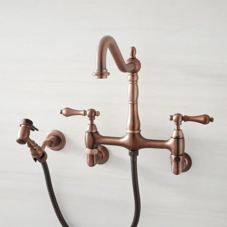 A large image of the Signature Hardware 909472 Oil Rubbed Bronze