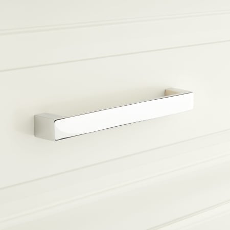 A large image of the Signature Hardware 946449-6 Polished Chrome