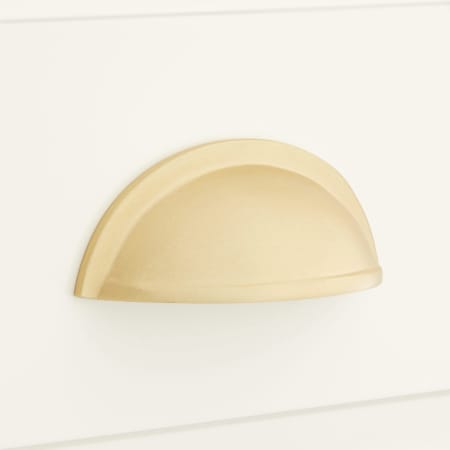 A large image of the Signature Hardware 946448-3 Satin Brass