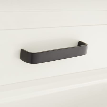 A large image of the Signature Hardware 946679-5 Matte Black