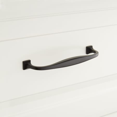 A large image of the Signature Hardware 946686-478 Matte Black