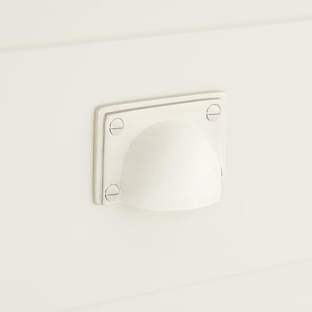 A large image of the Signature Hardware 946663-314 Polished Nickel