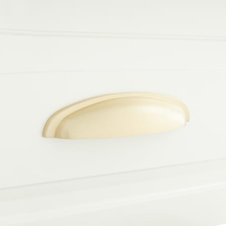 A large image of the Signature Hardware 946668-5 Satin Brass