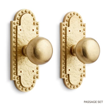 A large image of the Signature Hardware 946761-PA-238 Satin Brass
