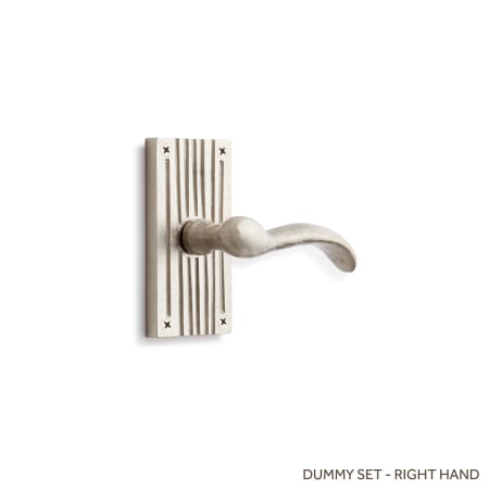 A large image of the Signature Hardware 946766-DU-RH Brushed Nickel