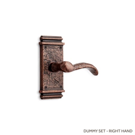 A large image of the Signature Hardware 946758-DU-RH Antique Copper