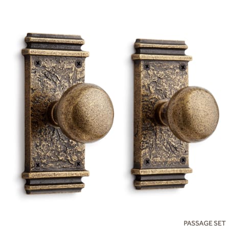A large image of the Signature Hardware 946757-PA-234 Antique Brass