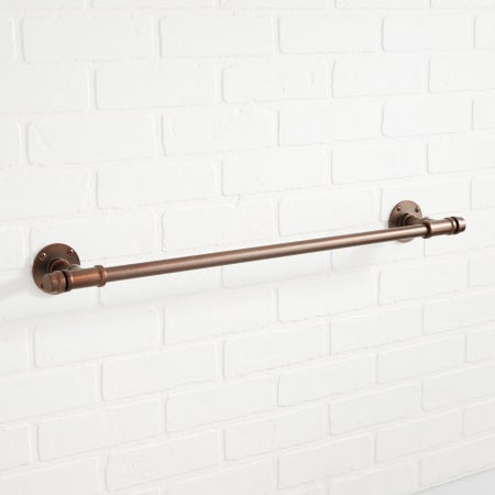 A large image of the Signature Hardware 947818-28 Oil Rubbed Bronze