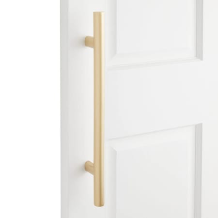 A large image of the Signature Hardware 946442-18 Satin Brass