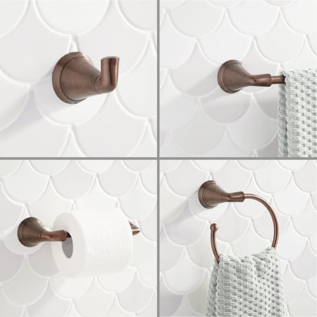 A large image of the Signature Hardware 948216 Oil Rubbed Bronze