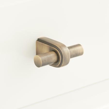 A large image of the Signature Hardware 947833 Antique Brass