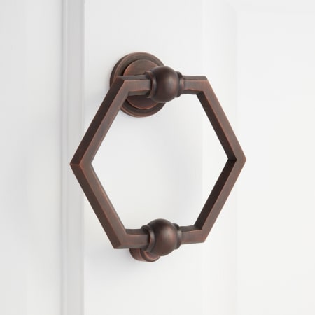 A large image of the Signature Hardware 948388 Oil Rubbed Bronze